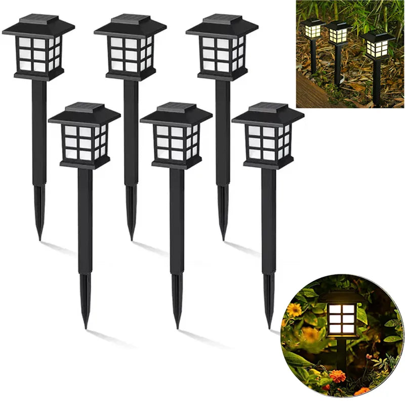 Lampara Solar Ante Jardín Diseño